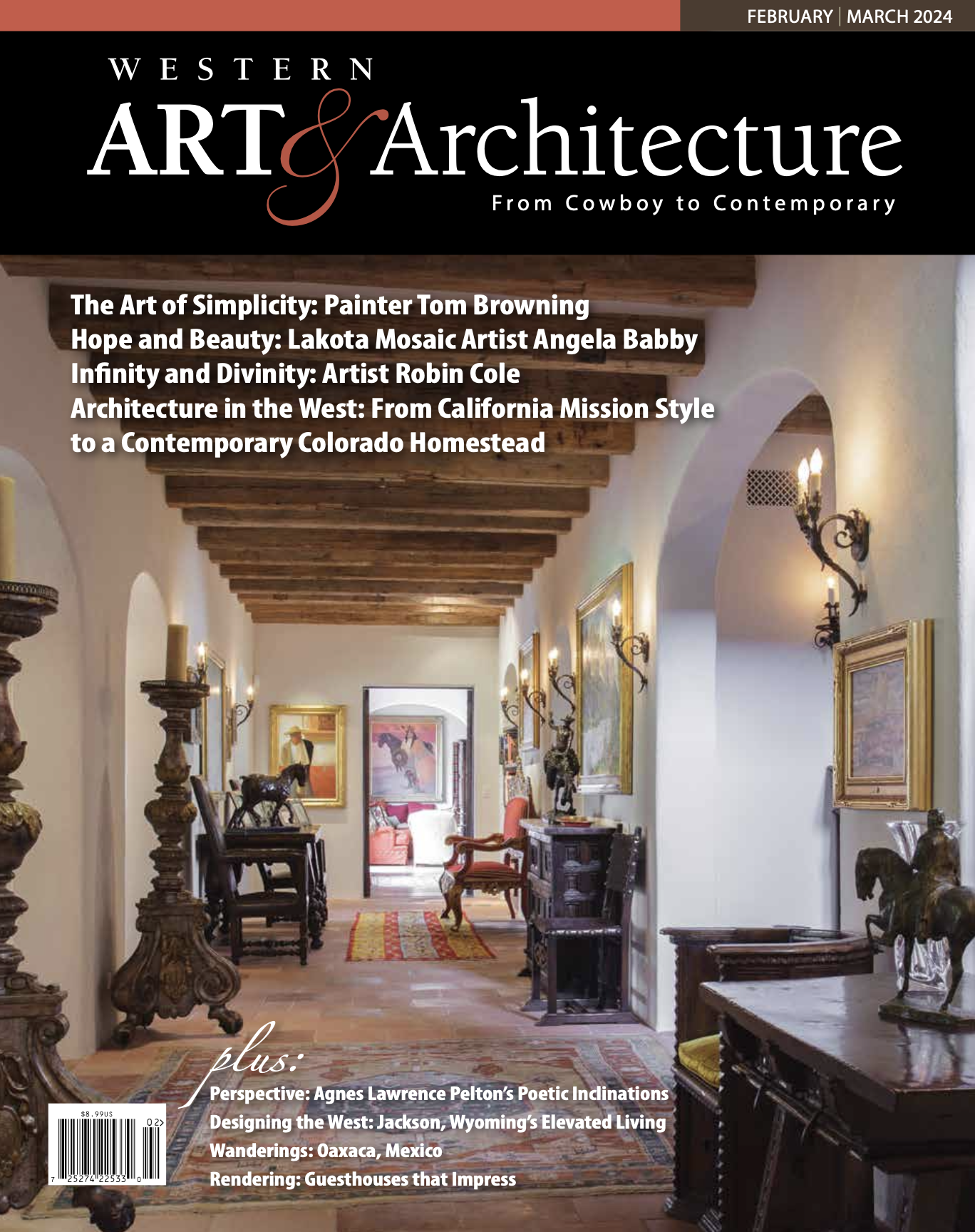 Western Art & Architecture - Magazine Cover - February/March 2024