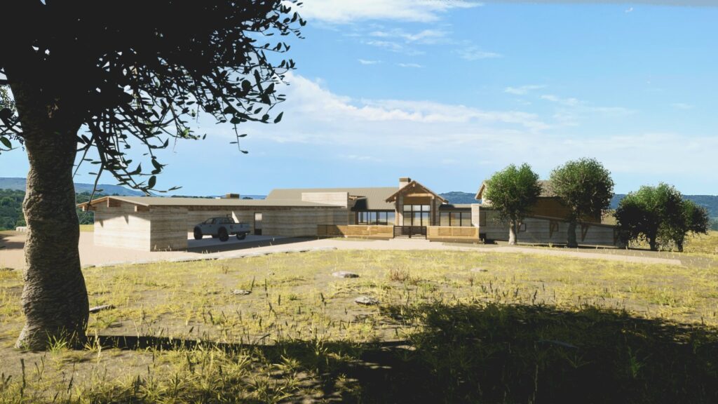 california style ranch home